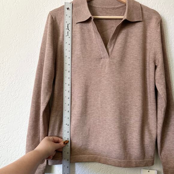 Commense Leisure Collared Pullover Sweater XS NWT - Picture 4 of 7